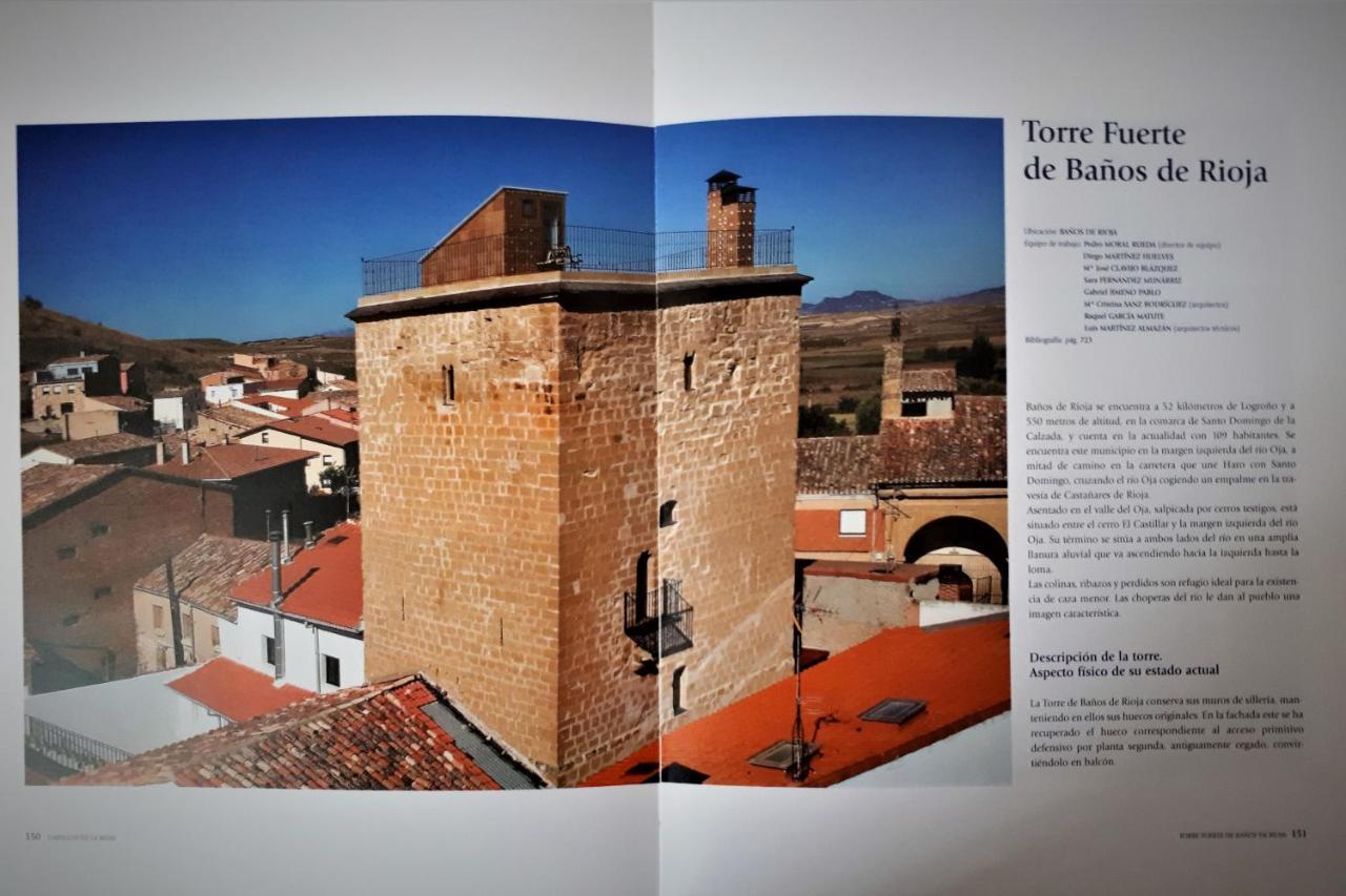 Torre Fuerte Siglo XIII ξενώνας Banos de Rioja Εξωτερικό φωτογραφία